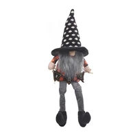 halloween home party home decoration table decor long legs faceless gnome doll halloween hanging ornamentsb