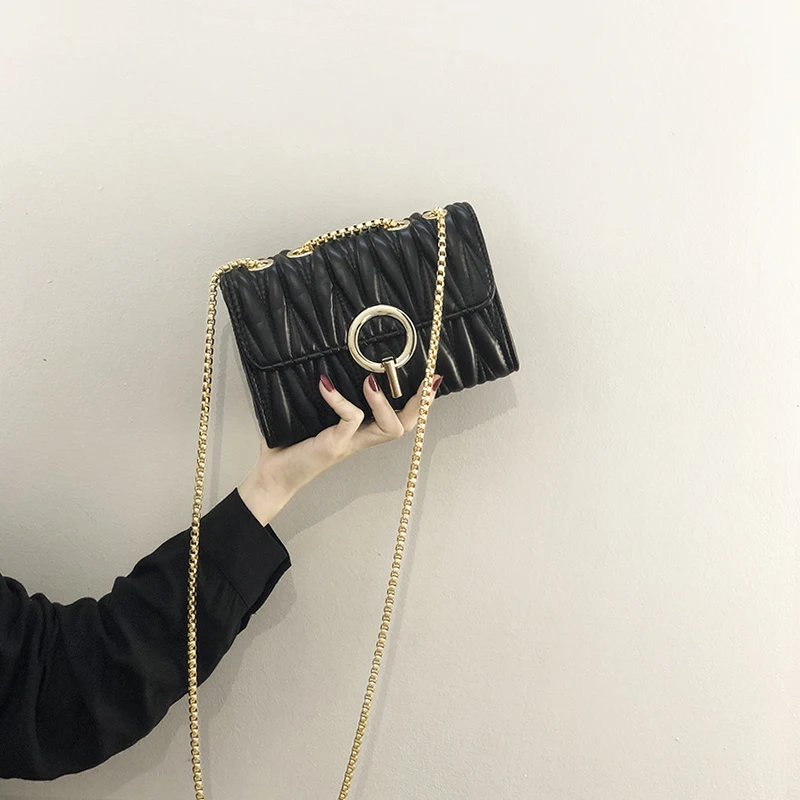 

New Woman Shoulder Bag Fashionable Simple Chain Messenger Bag High Quality Luxury Designer Handbag 2021 New Female Underarm Bag