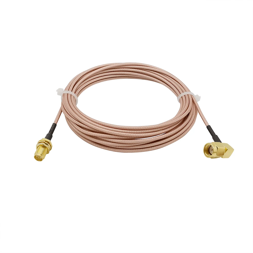 RP SMA Female переборка к Male прямоугольный удлинитель RG316 медный проводник для