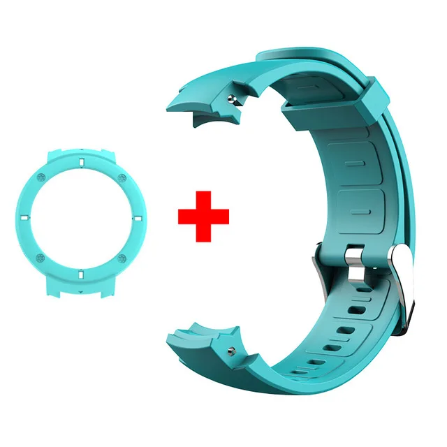silicone mini blue SIKAI силиконовый кожаный ремешок для часов Huami Xiaomi Amazfit Verge 3 lite часы высококачественный ремешок сменный Браслет для Huami 3 - Цвет: silicone mini blue