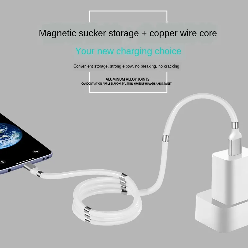 Магнитный кабель для передачи данных Apple Android|Кабели мобильных телефонов| |