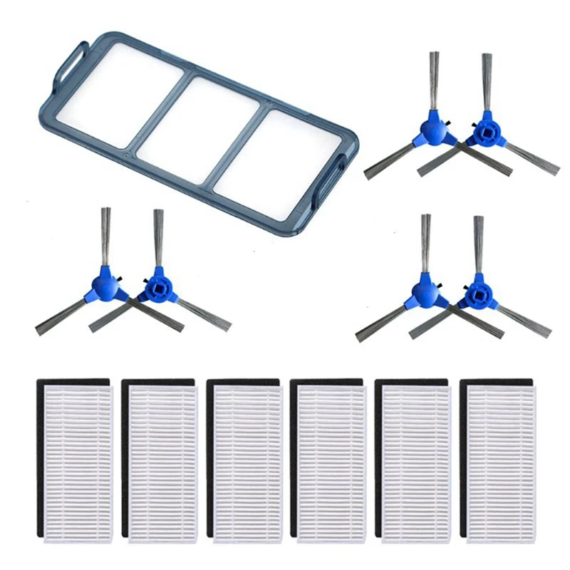 

Suitable For Eufy Robovac 11S 30C 15C 12 Spare Parts Vacuum Cleaner Replacement Kit Edge Brush HEPA Filter