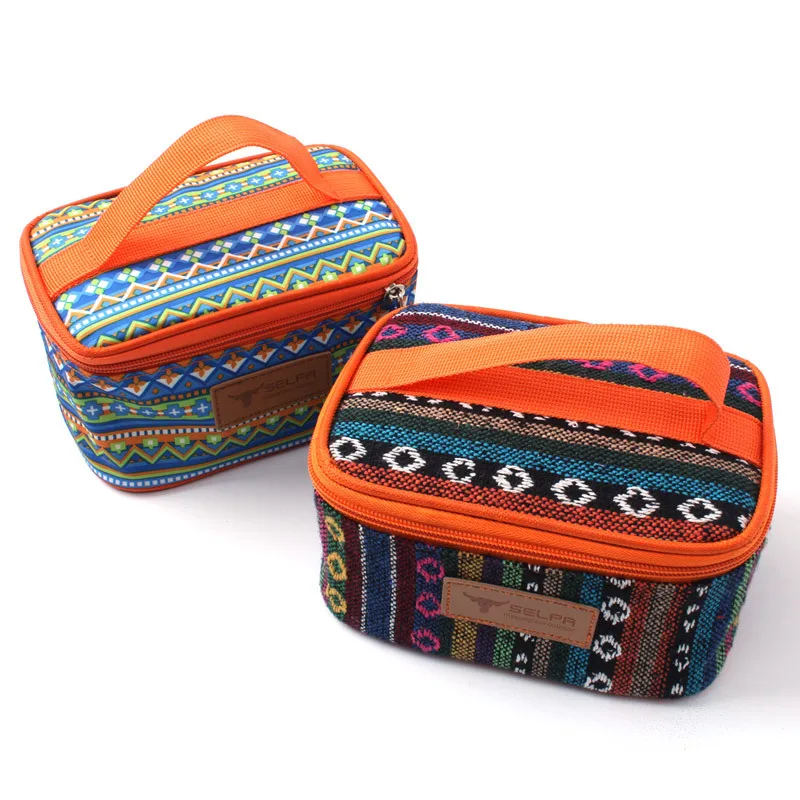 

Уличная сумка для приправ, водонепроницаемый бак из нержавеющей стали, с портативной сумкой для хранения косметики