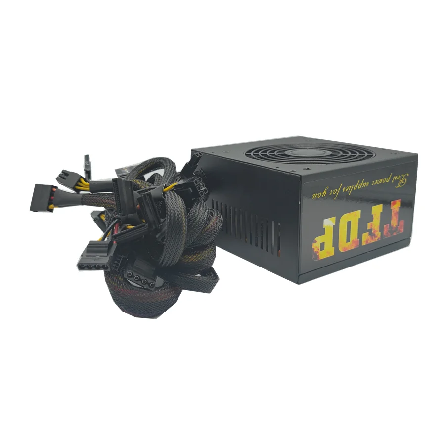 Блок питания ATX 600 Вт 12 В 80 Plus золотой активный блок PFC для ПК