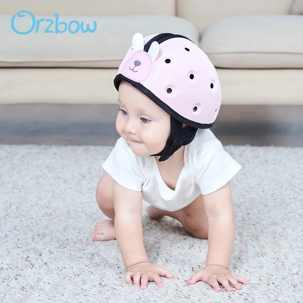

Orzbow ребенка Безопасность Угловой протектор для защиты шлем мальчики девочки учатся ходить в Домашний Детский каска защита головы