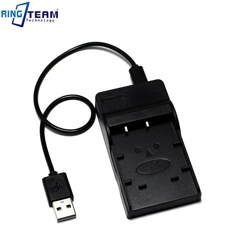 EN-EL19 ENEL19 Зарядное устройство USB для камер Nikon подходит для Coolpix A100 A300 S100 S2500 S2550 S2700 S2800 S3100 S3200 S3300 W100