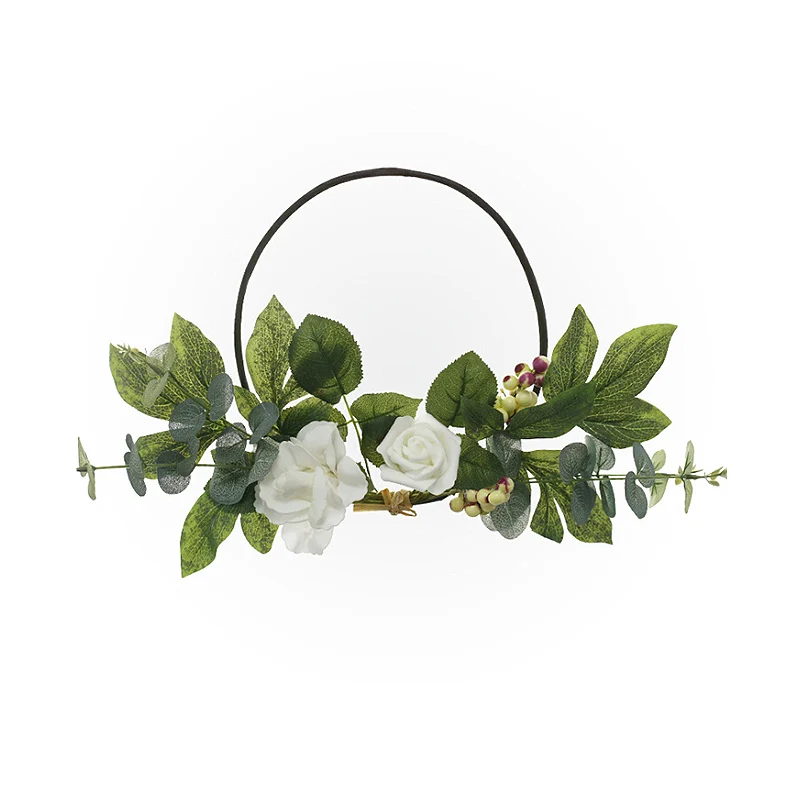 Идеальное качество искусственные цветы венки дверные гирлянды для свадебного