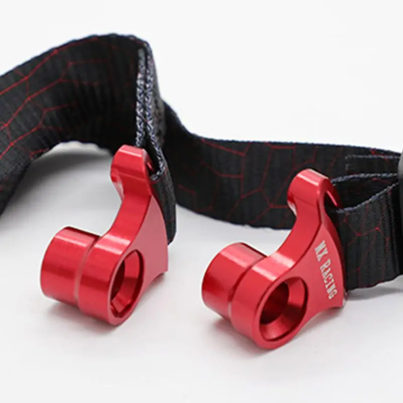 

1Set Motorcycle Rescue Trailer Belt Kits Durable Nylon Metal Strap with Screws H8WE