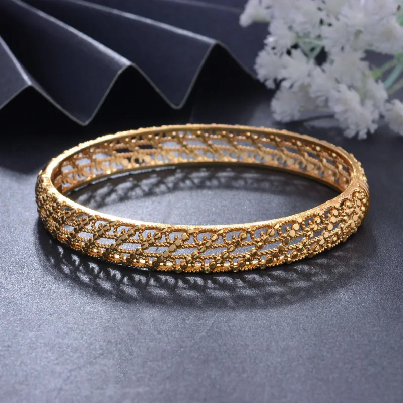 Wando 1 шт./лот Дубайский Золотой цвет браслеты для женщин эфиопские африканские