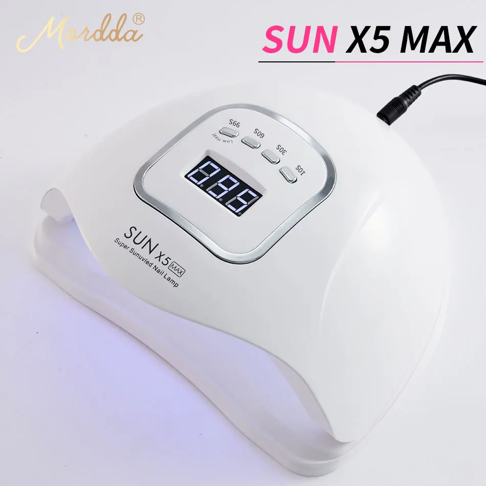 Сушилка для ногтей MORDDA Sun X5 MAX 80 Вт лампа геля всех видов гель лака УФ