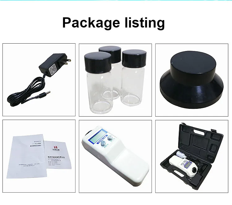 Портативный турбидиметр микрокомпьютер рассеянный светильник измеритель