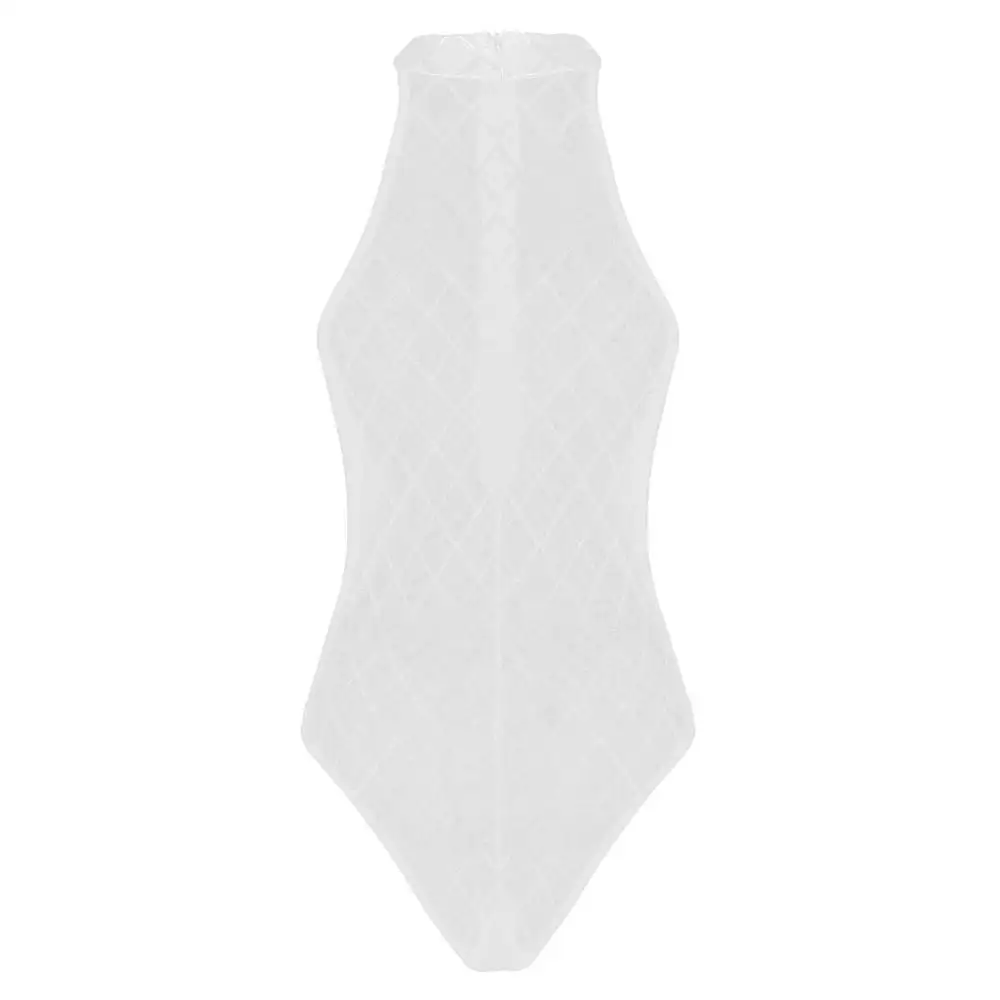 Женский купальный костюм с вырезом купальники нижнее белье прозрачный купальник