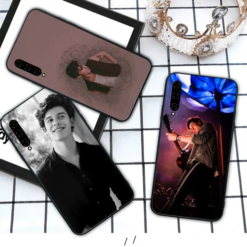 Черный мягкий чехол Yinuoda Shawn Mendes для телефона Xiaomi mi A1 A2 6 8 9 t pro 10 lite note cc9 Mix MAX 2 3 funda |