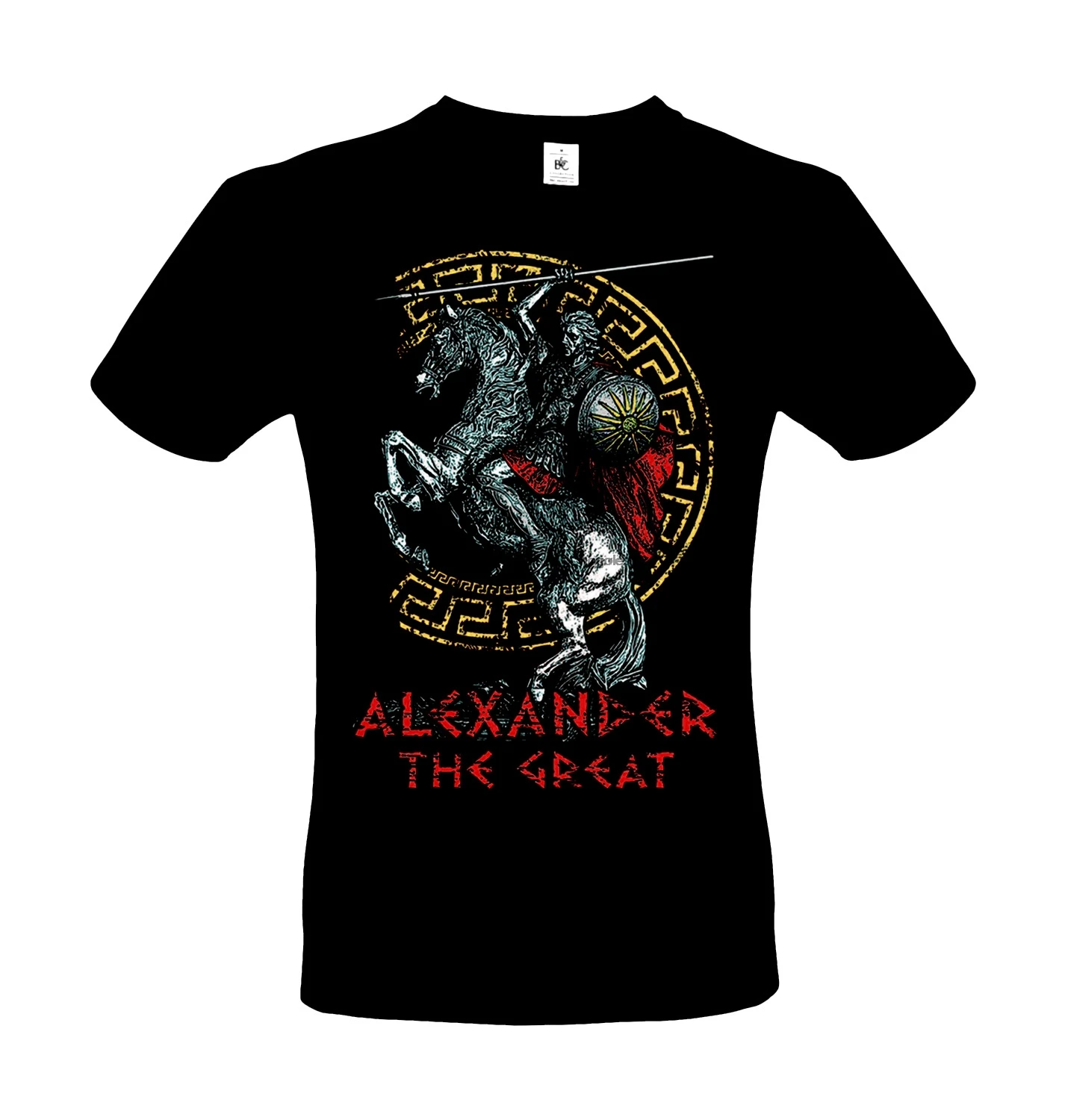 

Greek T-Shirt Alexander The Great Macedonia King From Greece