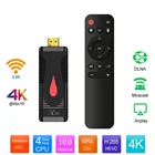 4K TV Stick X96 S400 Allwinner H313 четырехъядерный 2 Гб ОЗУ 16 Гб ПЗУ 2,4G Wifi Android 10,0 Smart TV Box 1080P HD медиаплеер