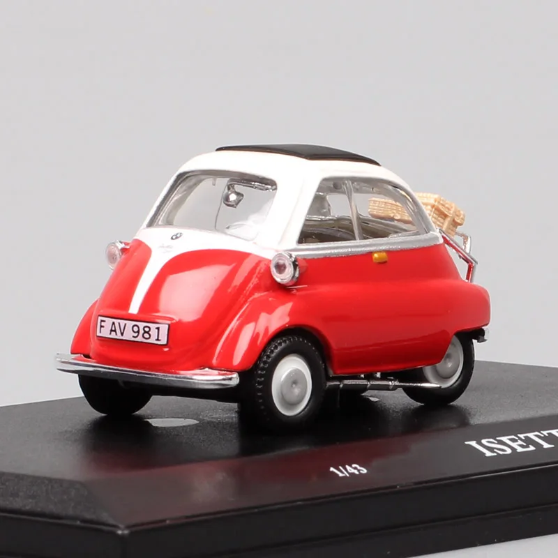 Cararama мини милые классические 1/43 весы Isetta 250 автомобиль пузыря литые Автомобили Модель для маленьких мальчиков подарки миниатюрные 1955