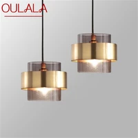 oulala nordic pendant light fixture modern simple led lamp decorative for home bedroom dining room