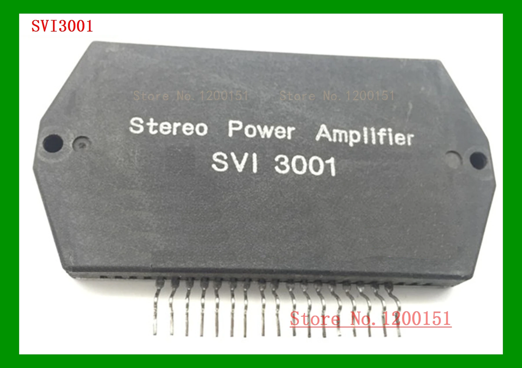 SVI3001 MODULES |