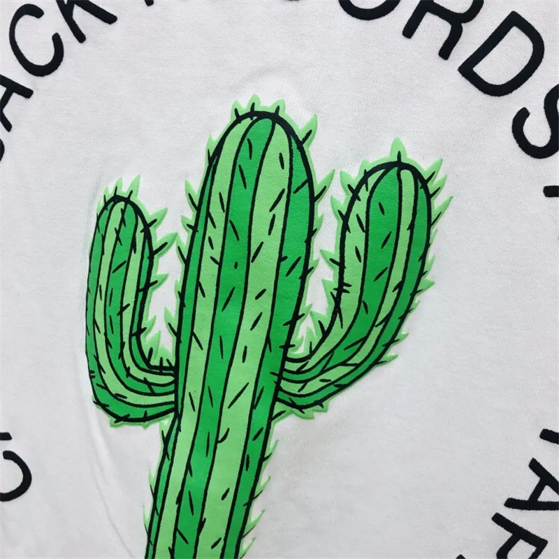 

Plant Cactus 2021ss Travis Scott ASTROWORLD T-shirts Summer Style ASTROWORLD Travis Scott T shirt Top Tees
