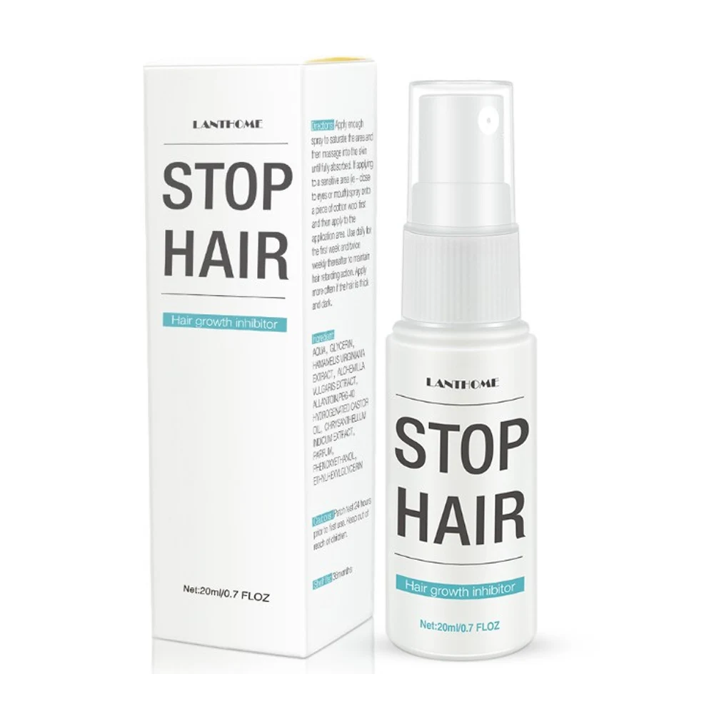 

Hair Growth Inhibitor Hair Removal Repair Nourish Effective Herbal Permanent Hair Removal Repair Liquid for Face Chest Body