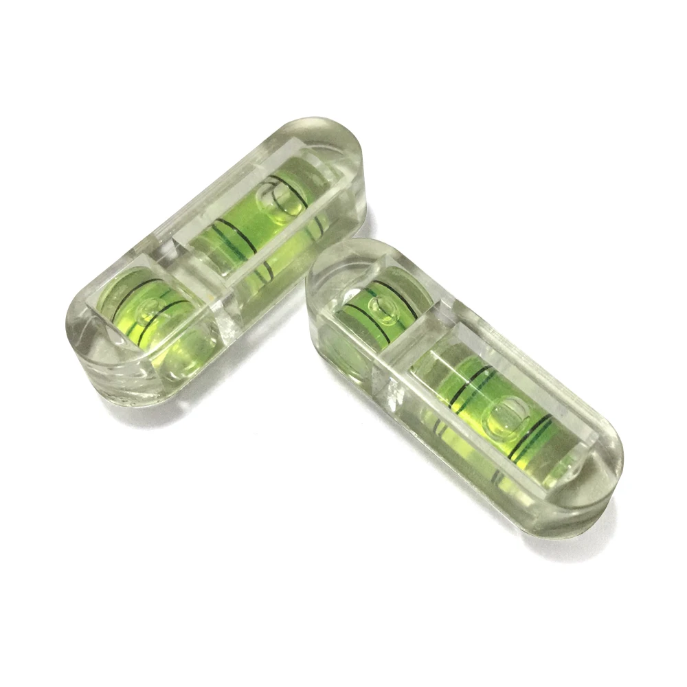 Миниатюрный пузырьковый уровень маленький спиртовой с установочными