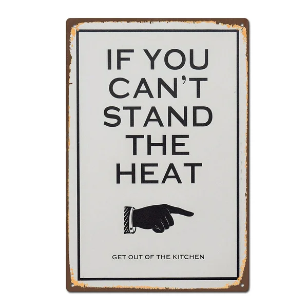 

Kitchen Vintage Funny Tin Sign Metal Sign Metal Poster Metal Decor Wall Sign Wall Poster Wall Decor , Home Decor/Office Decor