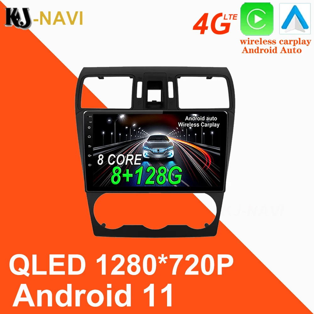 1280*720P Android автомобильный беспроводной CarPlay для Subaru Forester XV WRX 2012 - 2018 автомобильный радиоплеер мультимедийный GPS-навигатор стерео