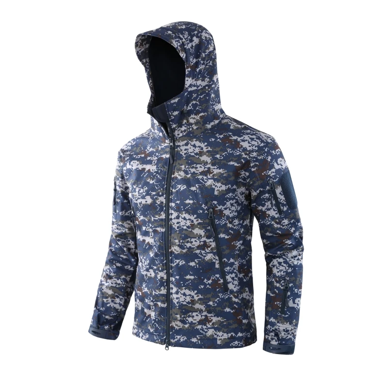 ESDY Brand Clothing Men's Military Camouflage Soft Shell Jacket Army Tactical Multicam Male Windbreakers |
