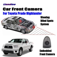 car front logo grill camera for toyota prado highlander land camry not reverse rearview parking cam wide angle