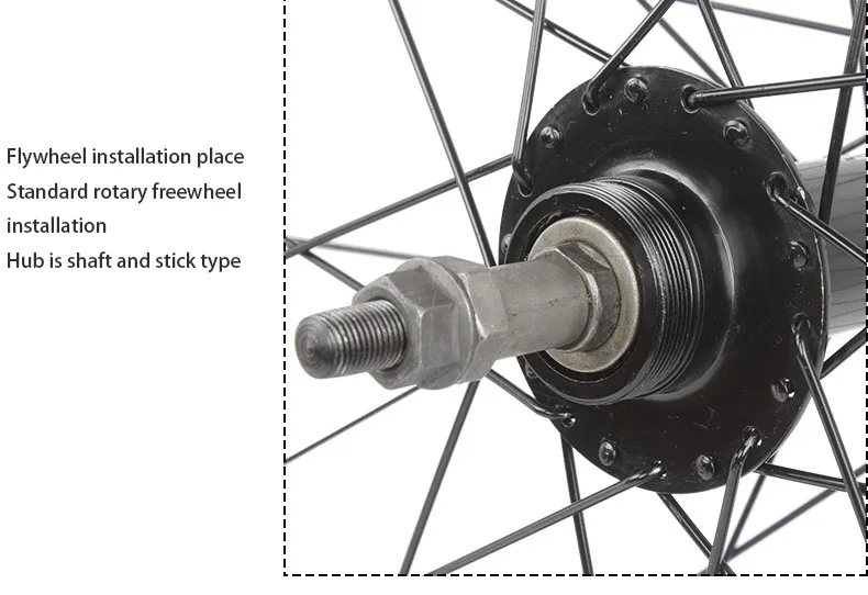 

20/26inch Snow bike front wheel 4.0 fat tire bicycle front wheel kit
