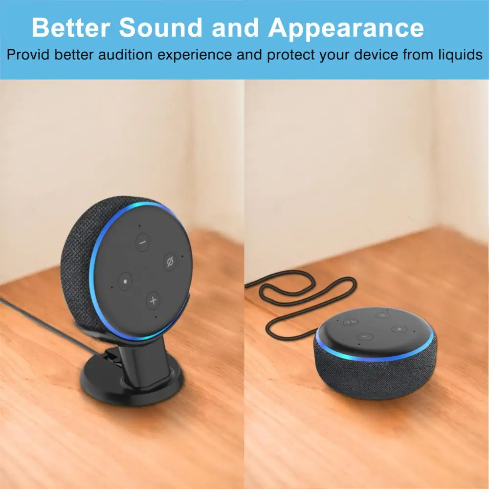 Настольный держатель настольная подставка для Amazon Alexa Echo Dot кронштейн голосовых