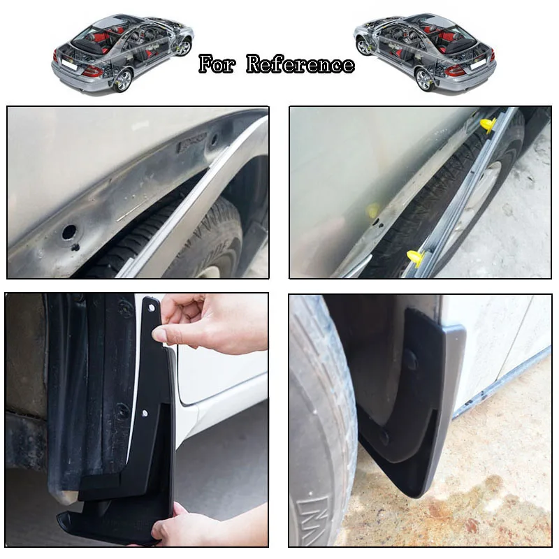 20pcs Bumper Mandrel Mudguard Trim Panel Clips For Ford Focus Kuga Ecosport Fiesta Escape Explorer Mondeo Galaxy Fusion