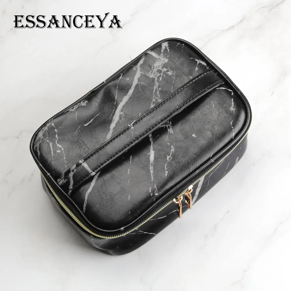 ESSANCEYA 3 шт. Pro Макияж многофункциональная сумка для хранения путешествия туалетные принадлежности Органайзер женские сумки Дамская Сумочка чехол под кисти для макияжа