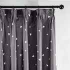 Геометрические занавески для гостиной, Детские занавески с принтом растений для спальни, домашний декор, занавески, панели, звезда, луна для детей