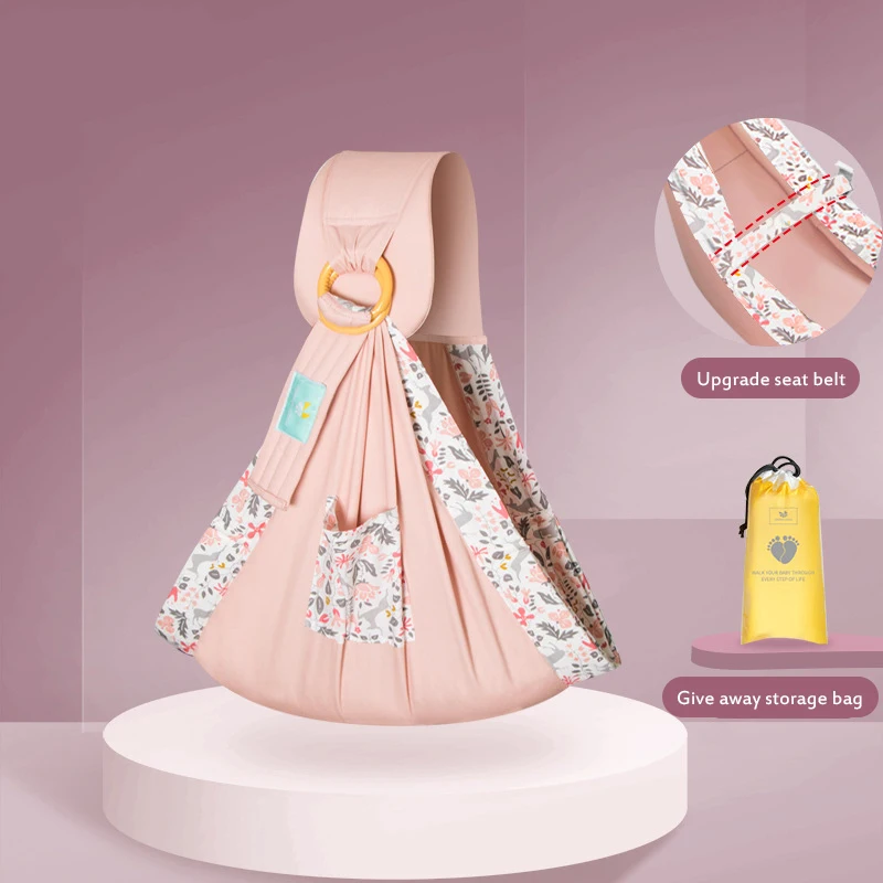Baby Wrap Carrier Breastfeeding Backpacks Newborn Sling Infant Nursing Cover Mesh Fabric Carriers 0-36M | Мать и ребенок