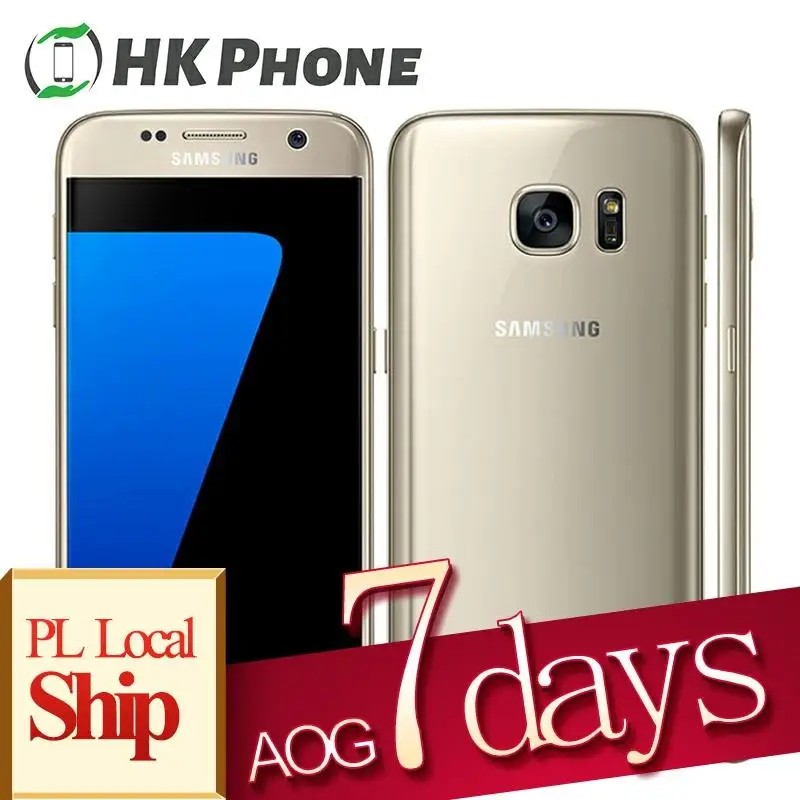 Разблокированные Мобильные телефоны Samsung Galaxy S7 4G LTE G930F G930V 5 1 дюйма 4 Гб ОЗУ 32 ПЗУ NFC