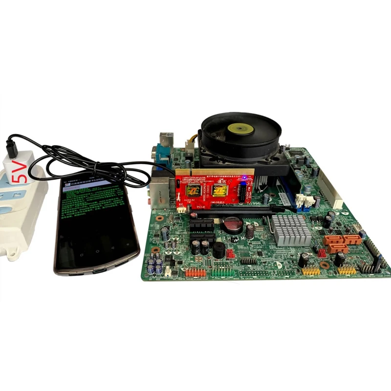 KQCPET6 V6 Модернизированный многофункциональный ноутбук и настольный ПК Универсальный диагностический тест отладочная поддержка PCI, PCI-E, LPC, Mini PCI E