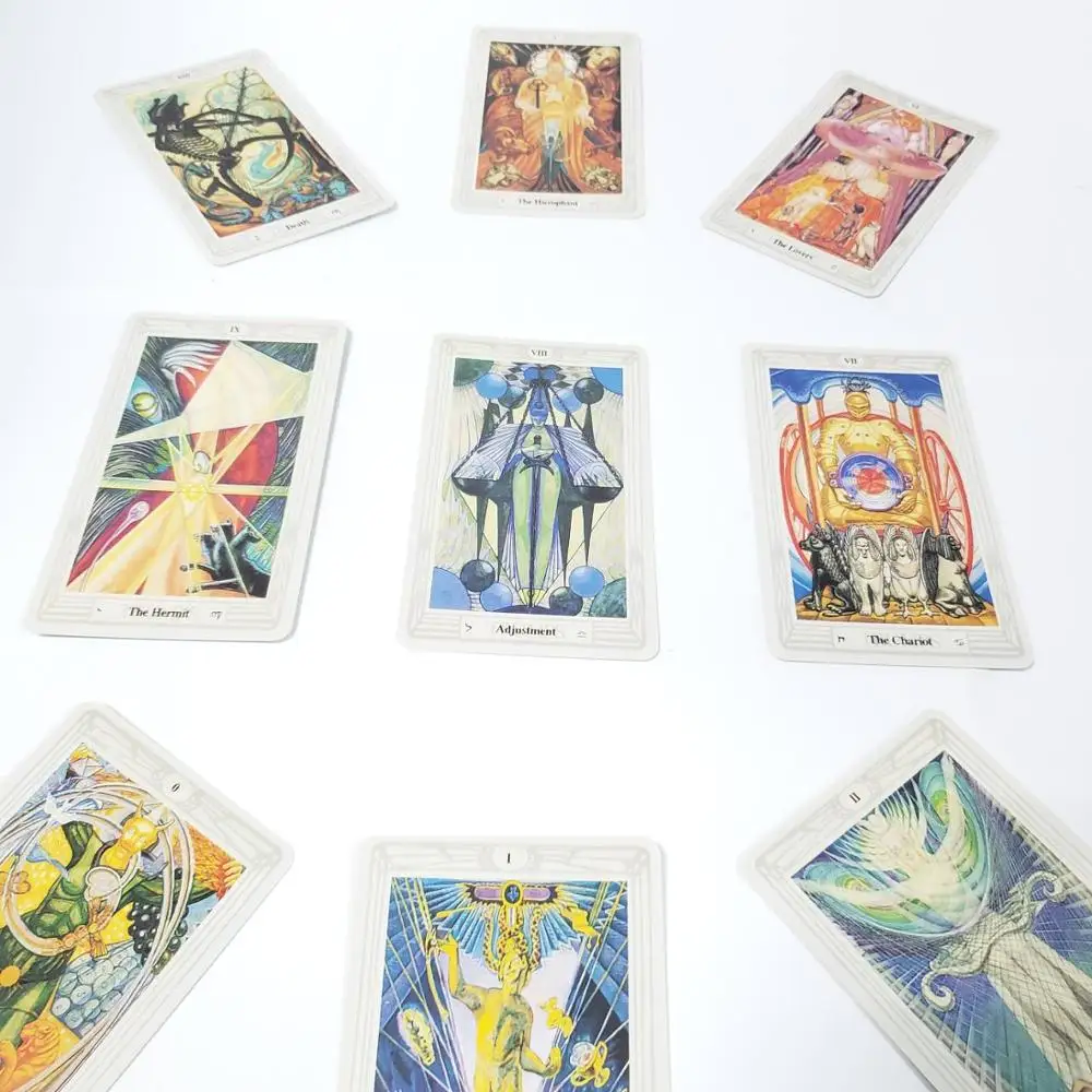Тота Таро карты руководство-гадание fate Tarot колода настольная игра