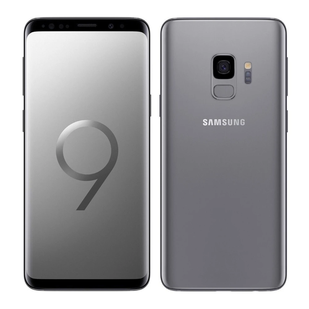 Samsung Galaxy S9 G960FD,, глобальная версия, Android телефон Exynos, четыре ядра, 5,8 дюймов, 12 МП и 8 Мп ram, 4 Гб rom, 64 ГБ NFC, две sim-карты