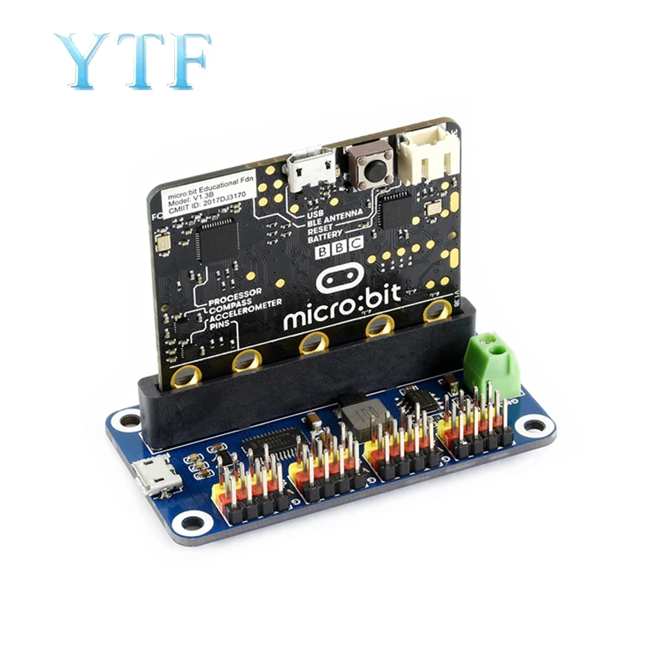 

Micro: Bit Steering Gear Driver Board Expansion Board 16 Servos PWM Driver Module I2C Port