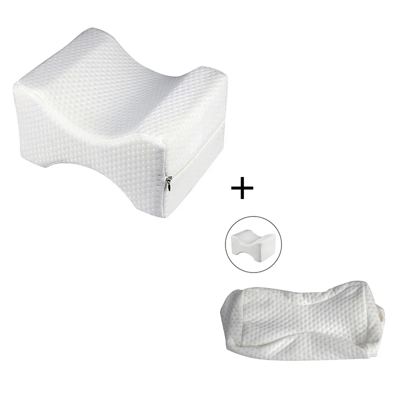 Pillow Set Подушка на колено из пены с эффектом памяти для сна между ног Подушка для боковых шпалов выравнивание позвоночника беременность подушки для тела поддержка спины - Цвет: Pillow Set