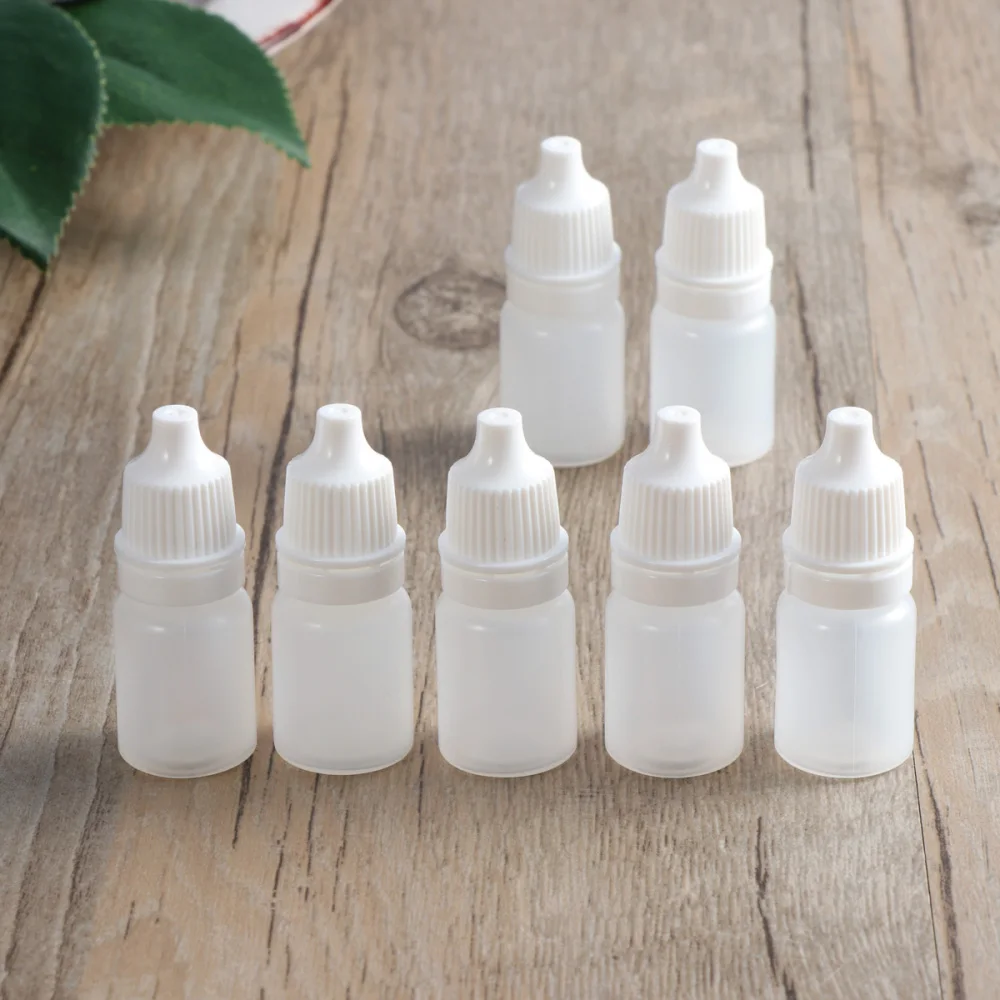 

30Pcs 5ml Empty Squeezable Dropper Bottles Eye Liquid Dropper Dropping Bottles