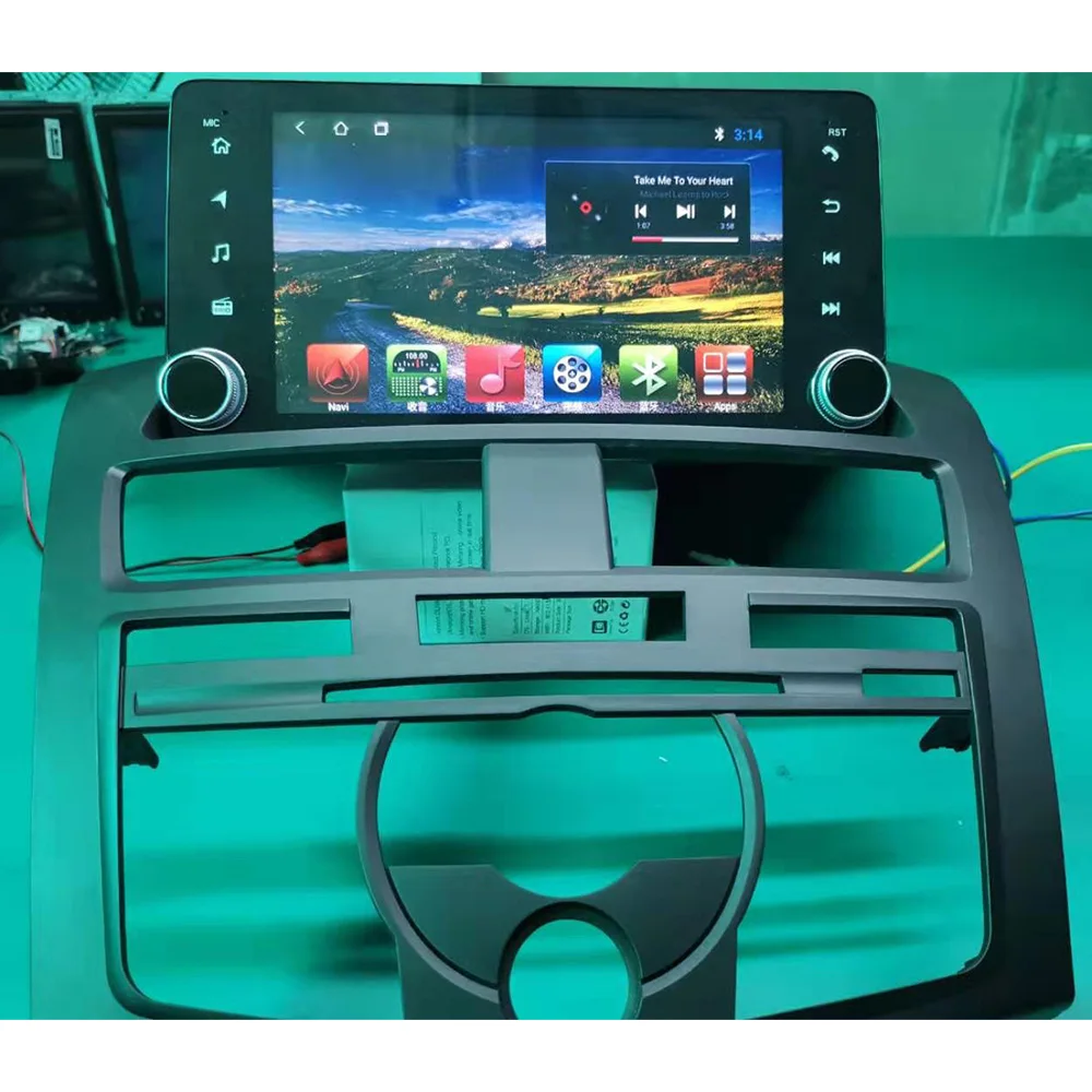 Автомобильный мультимедийный плеер стерео GPS DVD Радио навигации NAVI Android Экран