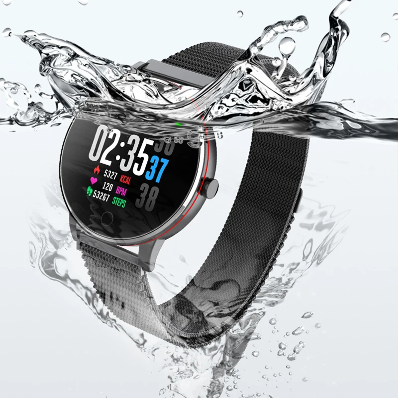 Смарт часы женские водонепроницаемые мужские фитнес трекер Водонепроницаемый