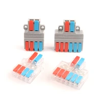 quick electric wire connector 1 into 23 out spl universal electrical splitter push in cable wiring terminal block connectors