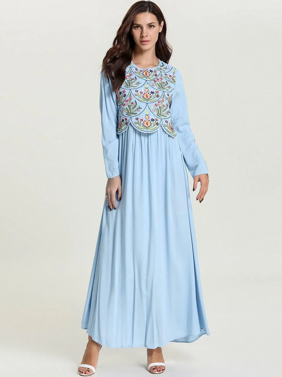 Марокканский кафтан 2019 модное мусульманское платье большого размера с