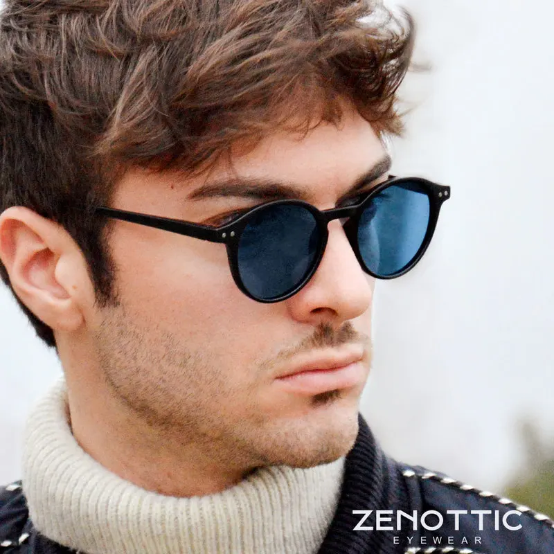 Солнцезащитные очки ZENOTTIC Ретро стиль поляризационные для мужчин и женщин