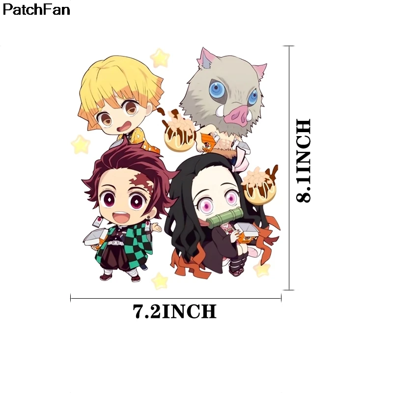 Patchfan офис ТВ-шоу глажка передача патчи тепло пресс наклейки семьи Прекрасный