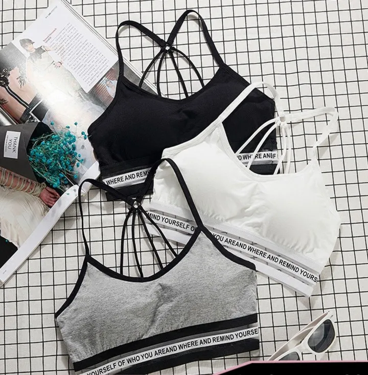 

Бюстгальтер без стальных колец, для периода развития 15 девушек, топ-труба для младшей и старшей школы, Спортивное нижнее белье для студентов