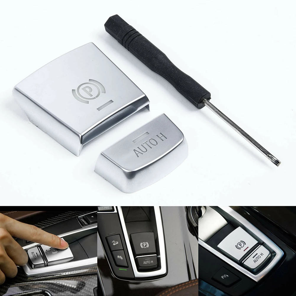 Car Brake Switch Auto Hold Button Cover For BMW F10 F07 F01 X3 F25 X4 F11 15 X5 X6 Accessories | Автомобили и мотоциклы